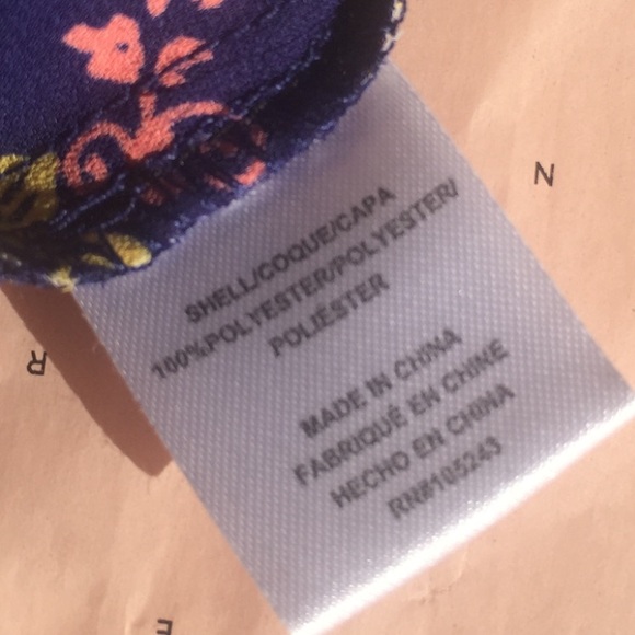 Pull-on Paperbag Waist Patterned Pants - Picture 5 of 6